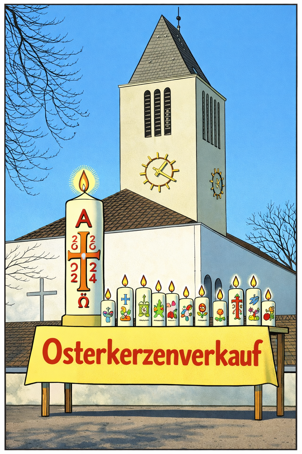 Osterkerzen