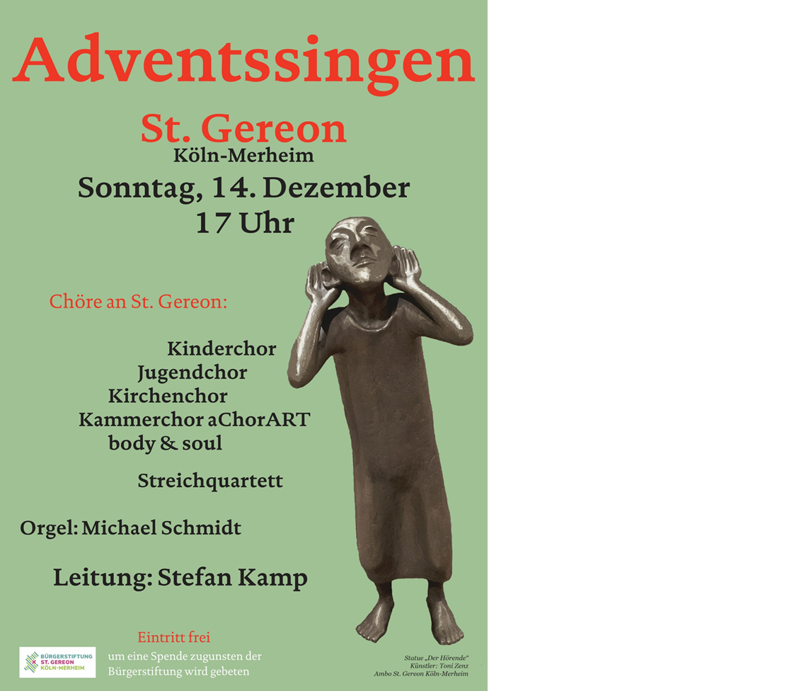 Adventssingen in St. Gereon